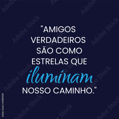 Citação de motivação com fundo liso e sólido