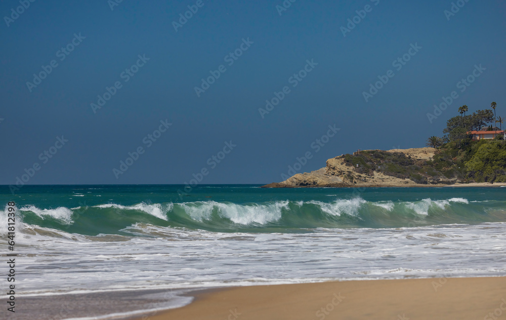 beach and waves beach and waves