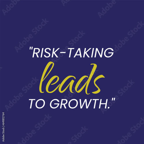 Motivation Quote with a Smooth Solid Background