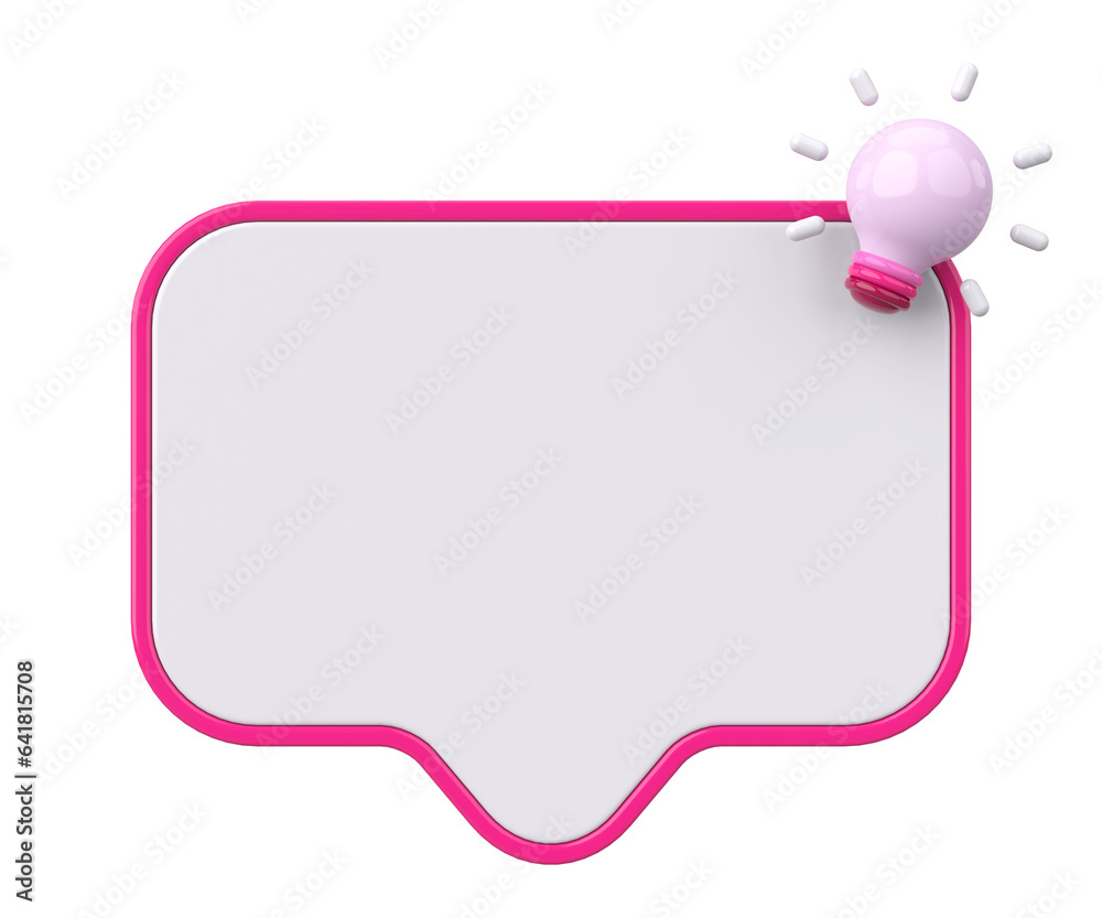 Interactive tooltip. Quick tips. 3D illustration. Interactive tooltip. Quick tips. 3D illustration.