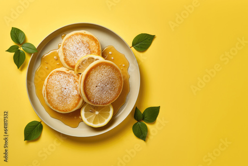 Delicious Stack of Lemon Su...