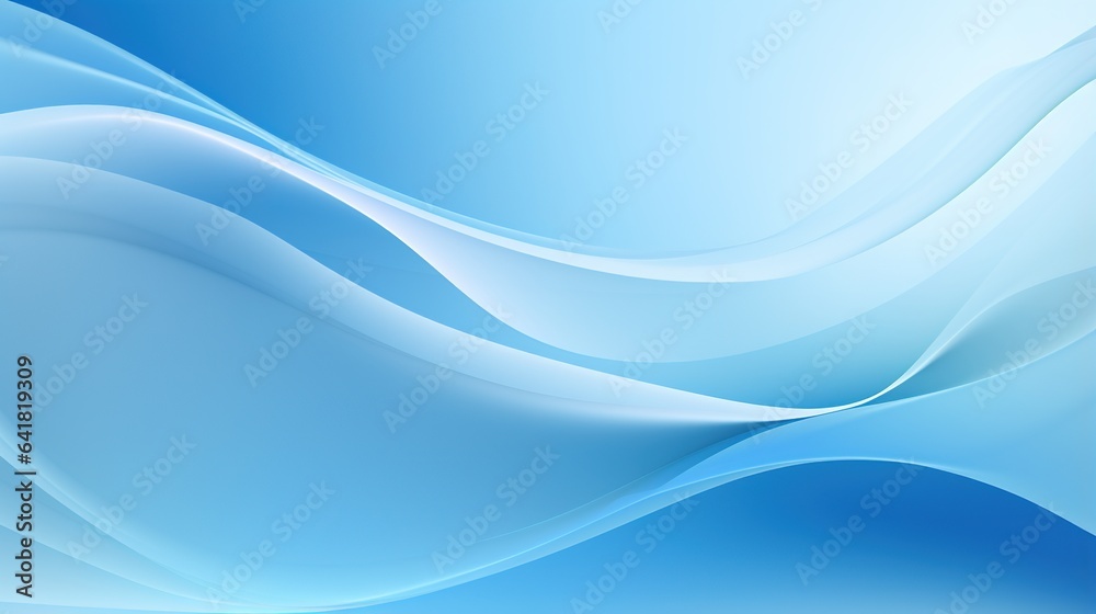 Abstract blue wave background with smooth lines and futuristic energy Abstract blue wave background with smooth lines and futuristic energy