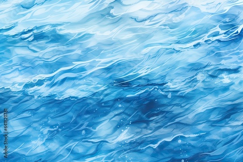 blue water background, water waves