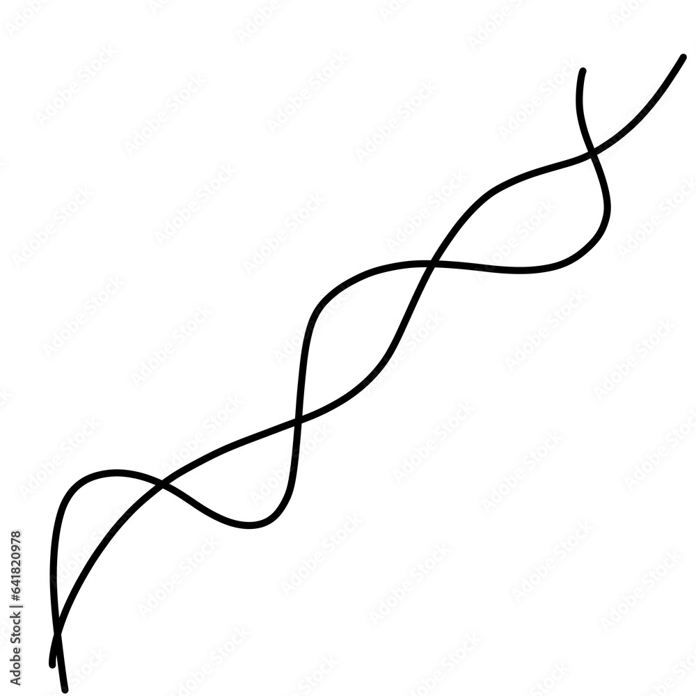 Obraz premium black and white lines