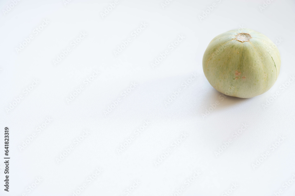 Obraz premium 白い背景のカボチャ