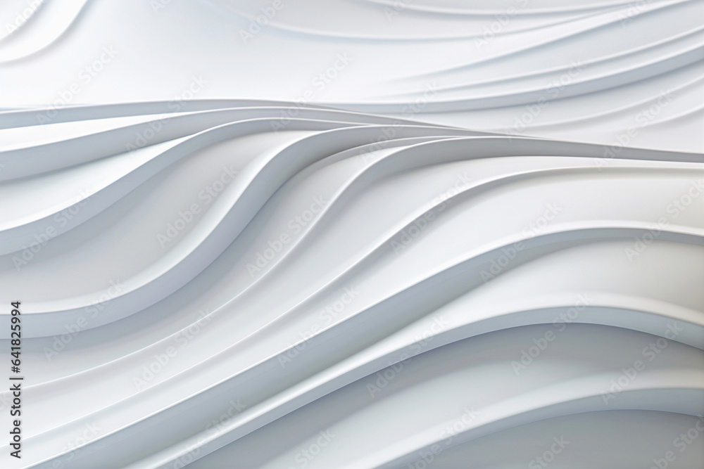 Fototapeta premium Abstract background of liquid flow of waves, marble texture. Generative AI