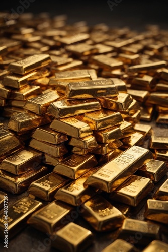 gold bars background