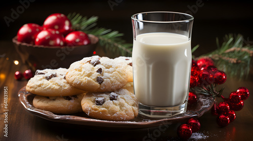 Christmas milk for Santa clause