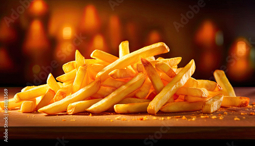 Yummy Golden Crispy French Fries  French Fries Background  French Fries Food Photography  Fries
