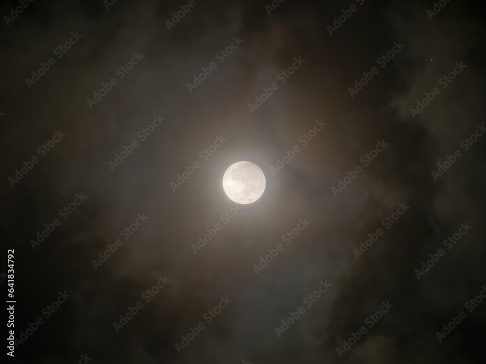 Super blue moon on 30 august 2003