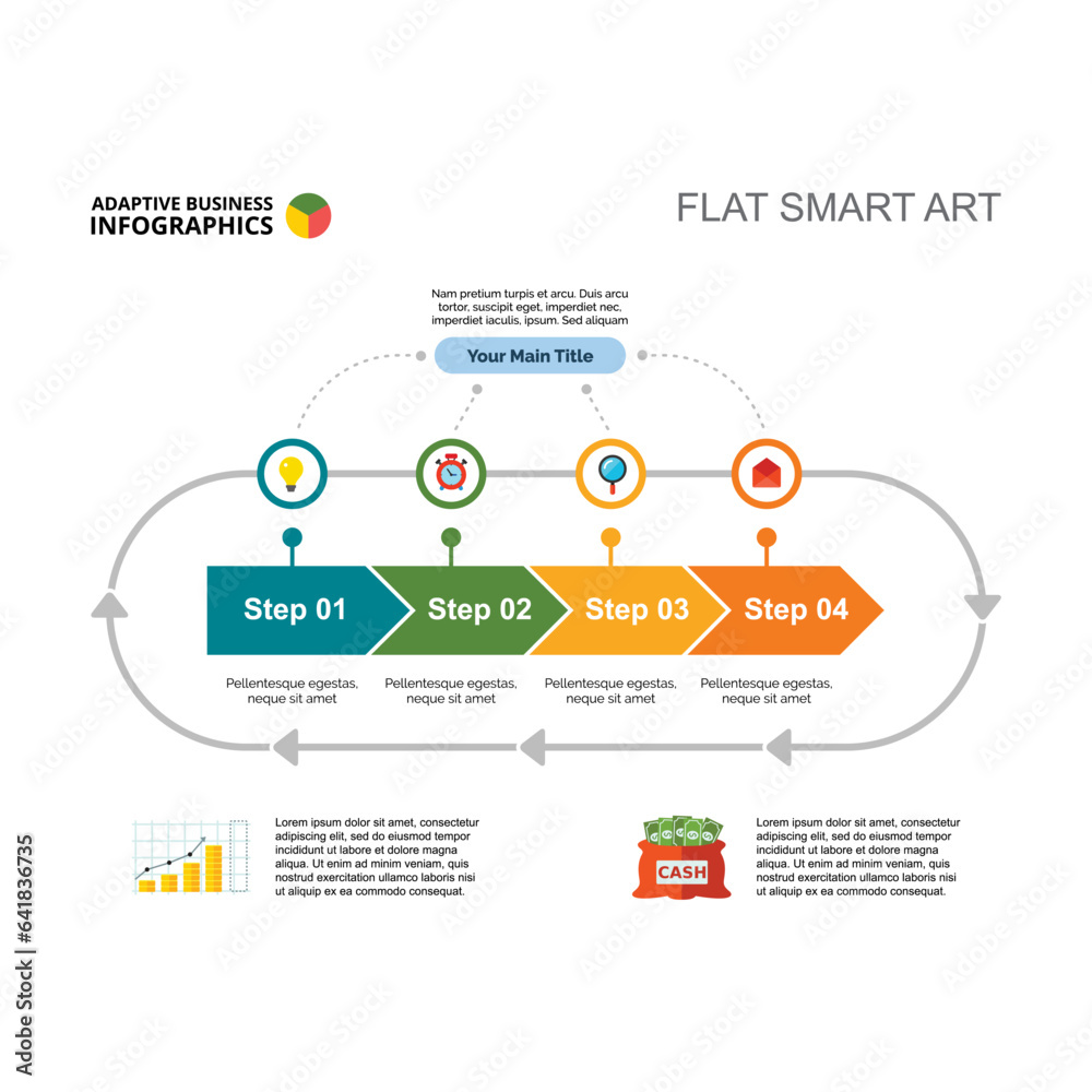Line with business project planning steps vector illustration. Cartoon drawing of business infographic for advertisement, brochure or research. Management concept for report or presentation slide Line with business project planning steps vector illustration. Cartoon drawing of business infographic for advertisement, brochure or research. Management concept for report or presentation slide