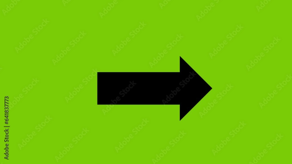 black arrow pointing to side and moving on green screen background loop key remove highlight pointer alpha make transparent flat icon black arrow pointing to side and moving on green screen background loop key remove highlight pointer alpha make transparent flat icon