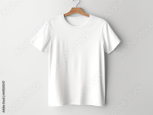 White t-shirt mockup