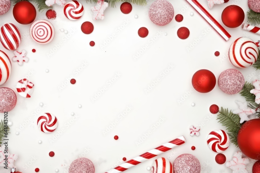 Christmas background with red balls Christmas background with red balls