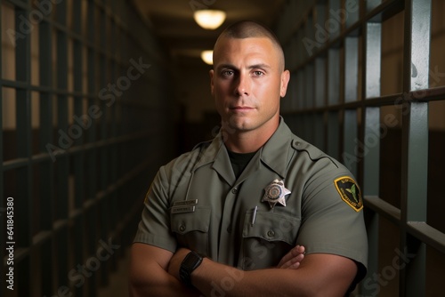 correctional officer in a prison