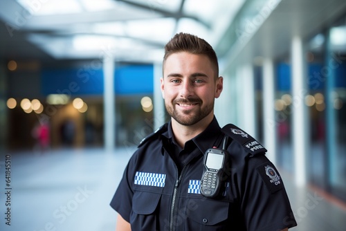 police officer promotional picture