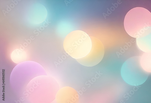 Colorful pastel background in minimal style