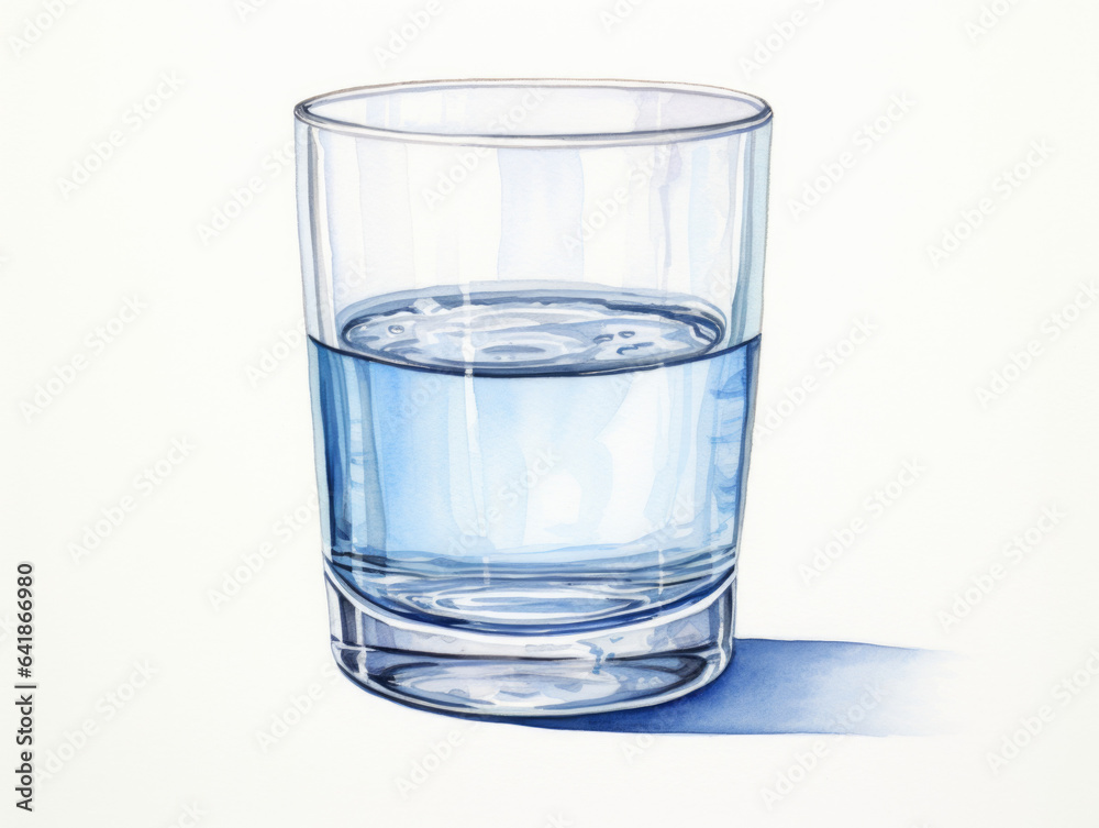 glass of water isolated glass of water isolated