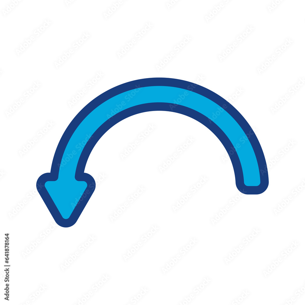 Arrow, right, left, turn direction icon. Vector illustration isolated on white background.
Arrow, right, left, turn direction icon. Vector illustration isolated on white background.