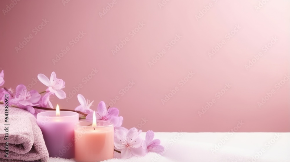 stylish advertising background for a spa - stock concepts