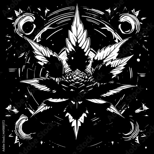 black and white background