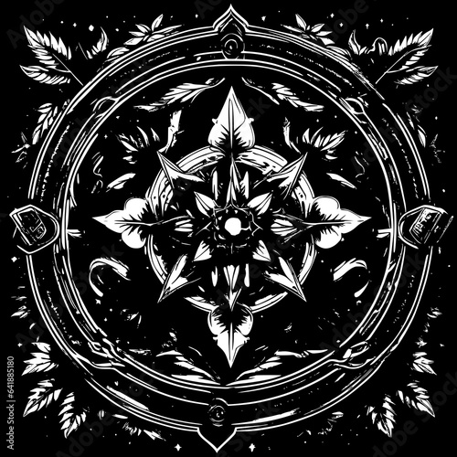 black and white background