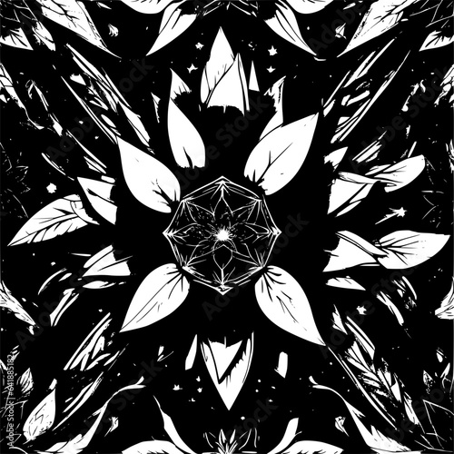 black and white background