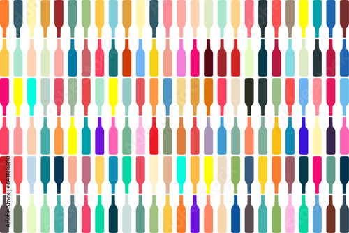 Free vector modern background with simple shapes pattern design
