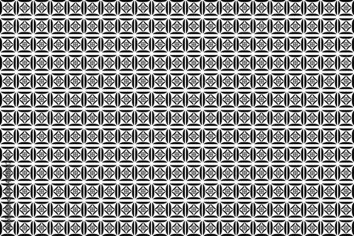 Free vector modern background with simple shapes pattern design