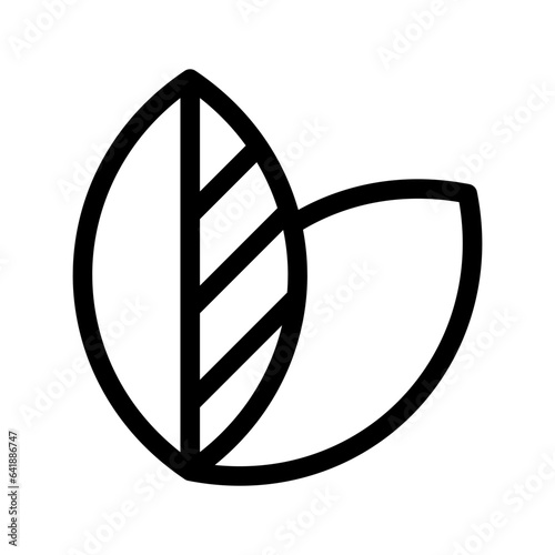 Leaves Icon Vector Symbol Design Illustration