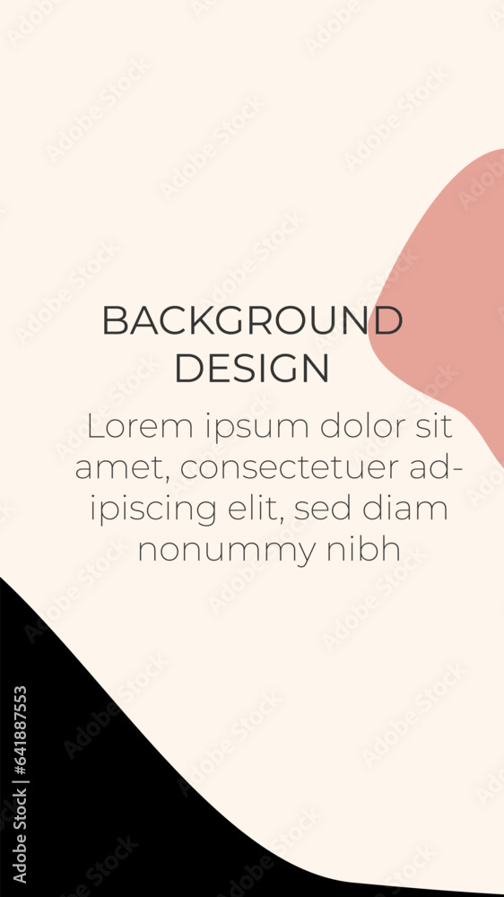 Social media stories and a post creative Vector set. Background ...
