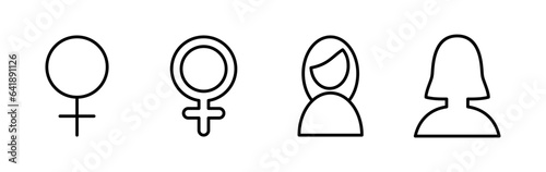 Female icon vector. toilet icon. restroom sign. gender