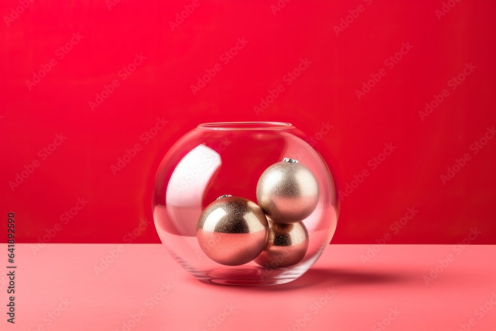 Christmas balls are a classic to decorate the tree, bright colors, and are used for invitations and gifts.