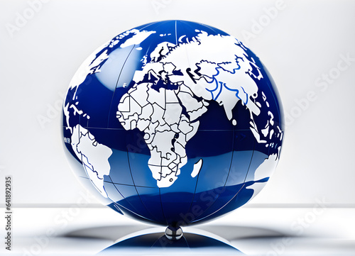 Globe of Majesty  Earth s 3D Beauty