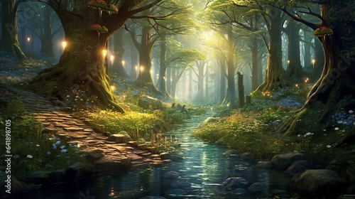 Fairy Tale Forest  A Realm of Magic and Wonder