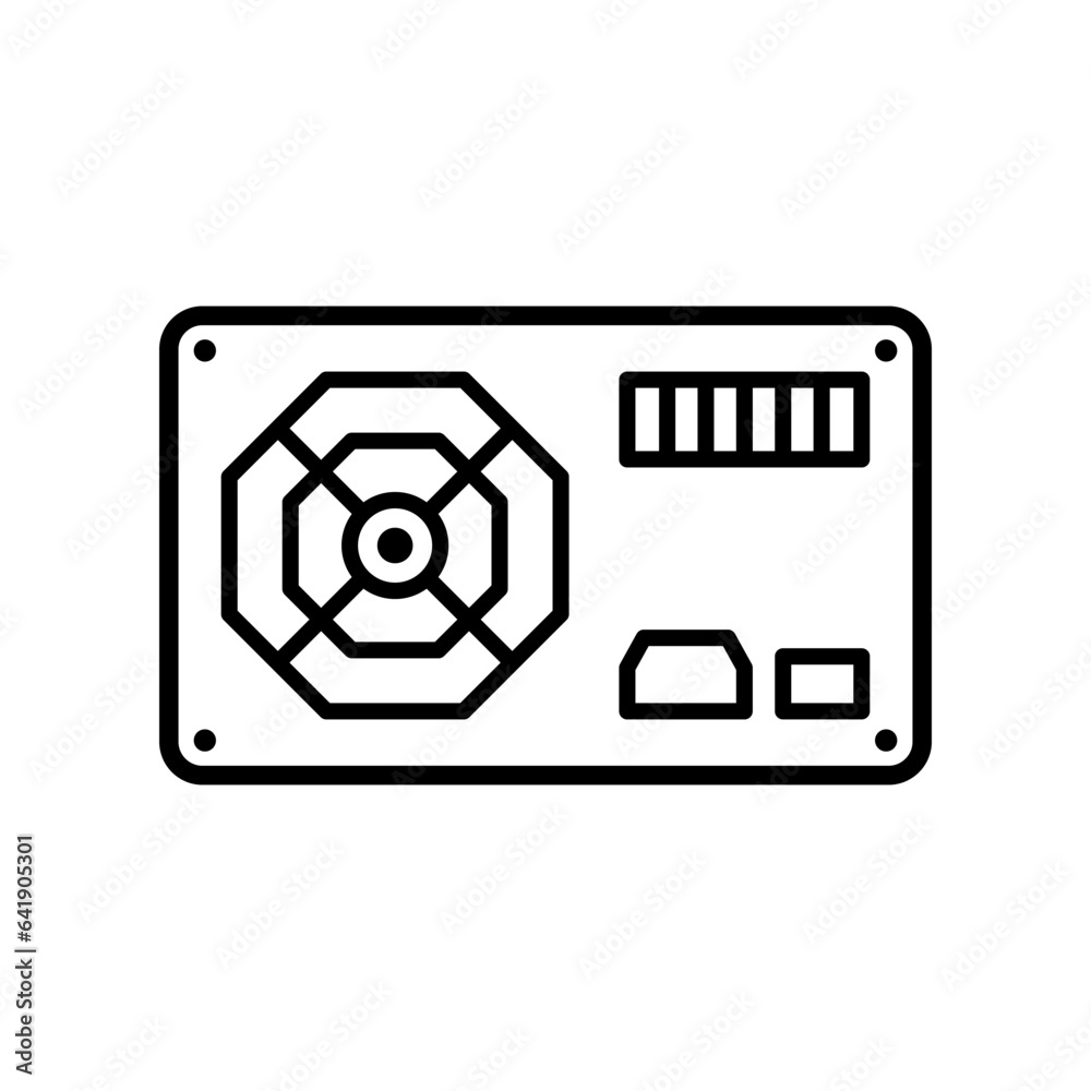 Power Supply icon vector design templates simple and modern Power Supply icon vector design templates simple and modern