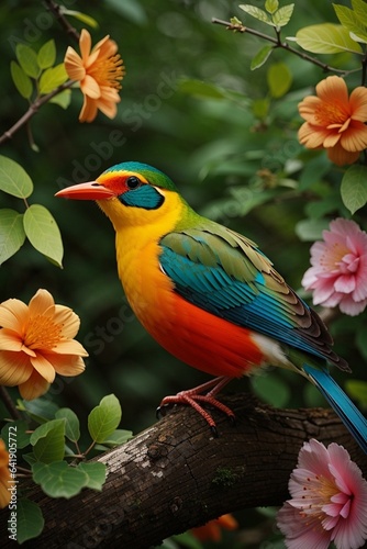 Birds in defferent color © SHOHEL