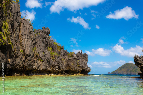 Coastal Scenery of El Nido, Palawan Island, The Philippines