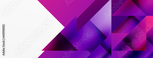 Captivating vector abstraction. Triangles interlock in mesmerizing dance, crafting dynamic geometric backdrop. Fusion of shapes and angles creates artful symphony of modern design