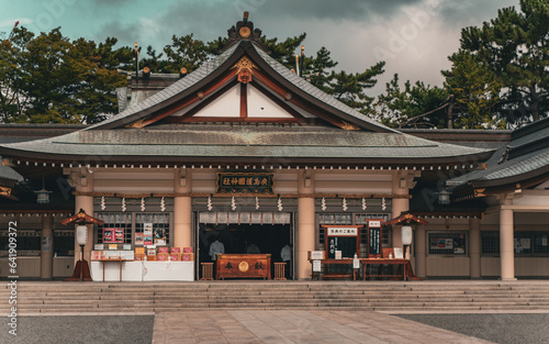 Shrine in the afternoon
