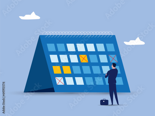Planning, news, calendar. Modern vector illustration for web design, marketing and print material. vector illustration.