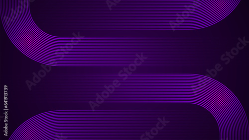 Dark violet simple abstract background with lines in a geometric style as the main element.