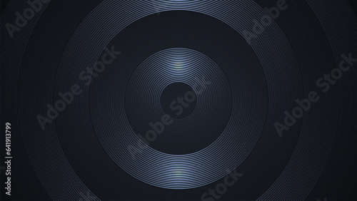 Black simple abstract background with lines in a geometric style as the main element.