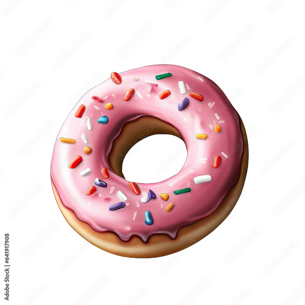Donut's Irresistible Charm, Generative AI Donut's Irresistible Charm, Generative AI