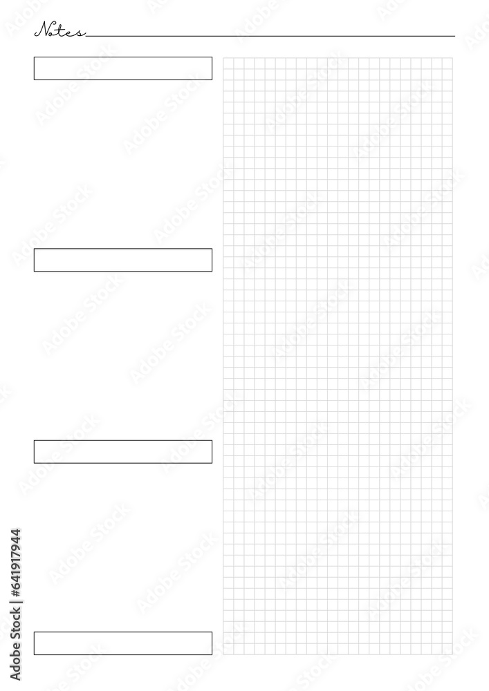 Digital Notes Template Digital Notes Template