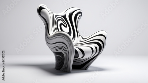 chair isolated on a white background © Ahtesham
