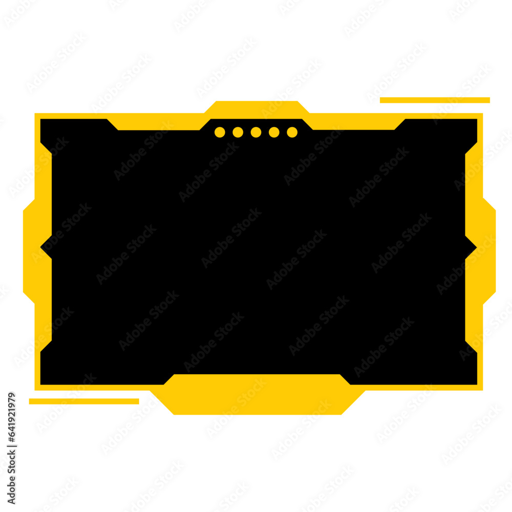 Border Frame Futurictic Tech Border Frame Futurictic Tech