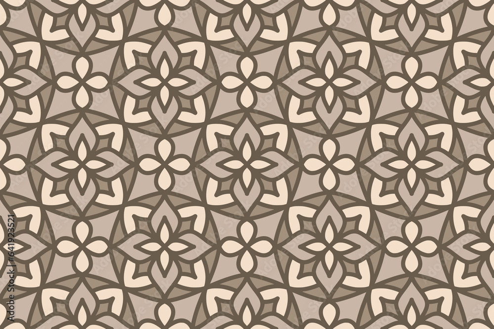 Seamless abstract geometric shape pattern Seamless abstract geometric shape pattern