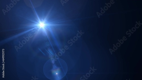 Wallpaper Mural Optical lens flare effect. 4K resolution. Very high quality and realistic.on black background Torontodigital.ca