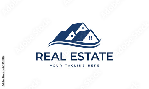 Vector real estate logo template